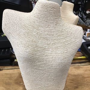 Jewelry bust stand. Handmade in Bali